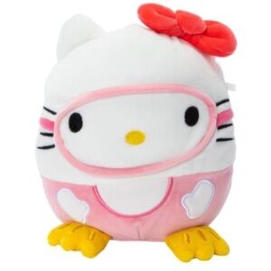NWT SANRIO SQUISHMALLOWS HELLO KITTY SCUBA SUMMER 2024 SQUAD